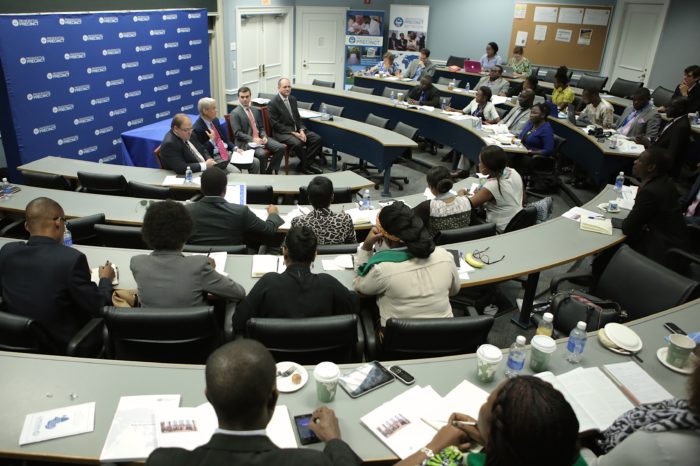 Presidential Precinct Forum at UVA Darden Examines Role of Leadership in African Development